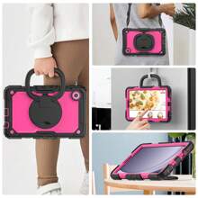 Tablet Schutzhülle, iPad Etui Samsing Tablet Etuis, faltbarer Griff Ständer mit integriertem Touchpencil Halter