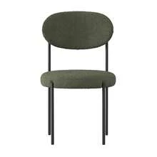 Better Homes & Gardens Boucle Dining Chairs, Olive, 2 Pack - greenboucle - View 4