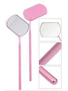 1 Pc Lash Extension Mirror Eyelash Extension Grafting Tools Stainless Steel Multifunction Checking Lash Mirror Cosmetic Mirror Beauty Makeup-Lash Extension Tools-Lash Artist Mirror,Makeup,Cheap,Room Decor,Vanity,Travel,Bedroom,Makeup Accessories,Mirror,Vanity Mirror,Mini Mirror,Compact Mirror,Mirror Small,Hand Mirror,Cheap,Stocking Stuffers,Makeup,Makeup Tools,Cheap Stuff,Gifts,Gifts For Women,Christmas Gifts