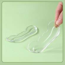 1pc Silicone Heel Grips, Soft Thick Half Size Inserts, Adjustable Shoe Filler For High Heels, Washable & Reusable, Fits All Shoe Types, New Design