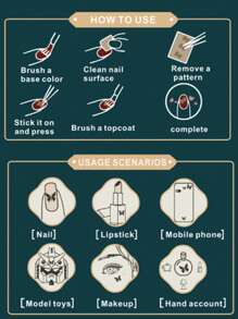 1 Sheet White Flowers 3D Pearl Nail Art Decoration Sticker DIY Art 3D Self-Adhesive Nail Charm Decal Y2K Style Nail Art Accessories