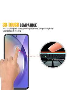 3 paquets de protecteurs d'écran en verre trempé 9H anti-rayures, compatibles avec les modèles Galaxy A05, A05s, A06, A16, A12, A13 4G, A14, A15, A22 5G, A23 5G, A25, A32 4G, A32 5G, A33 5G, A34, A35, A36, A50, A51, A52, A53 5G, A54, A54 5G, A55 5G. Montage sans bulles, conception compatible avec les coques, cristal clair. Idéal comme cadeau d'anniversaire, pour la famille et les amis. Accessoires pour téléphone. - Transparent - Voir 3
