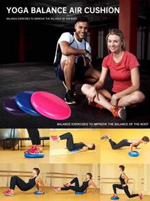 Premium Balance Ball Set mit Pumpe - Extra dickes Anti-Burst-Design, doppelt strukturierte Oberfläche (Griff+Massage) für Rumpftraining, Yoga, Pilates & Knöchelstärkung Fitnessaccessoires, Sport, Fitnessstudio, Heimtraining, Pilates, Yoga, Heimtraining