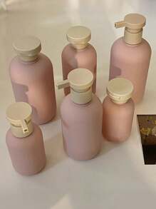 Travel Silicone Refillable Bottles, Squeeze Bottles With Flip Cap For Creams, Lotions, Shampoo, Conditioner