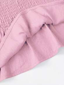 2件套女童休闲纯色吊带背心+长裤套装，夏季