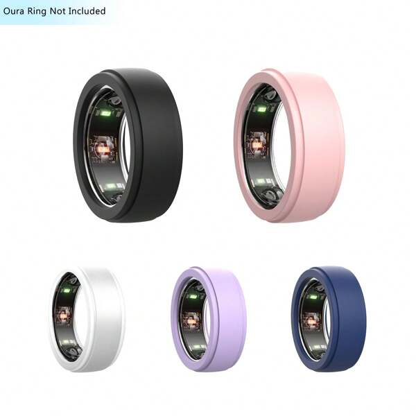 Silikonring Schutz kompatibel mit Oura Gen 4/3, Ring Abdeckung für Training Zubehör für Männer und Frauen, Silikon Oura Ring Abdeckung, Oura Ring Zubehör