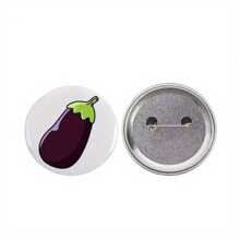 1 Pack Of Blank Tin Alloy Brooch, Emblem Crafting Supplies