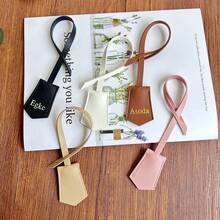 Customized Initial Letters Or Name 1pc PU Leather Women Handbag Hanging Tag Charm, Monogrammed Bag Hanging Ornament Tag Pendant For Travel, For Birthday Gift, For Christmas Gift, For Valentine's Day Gift, Personalized PU Leather Girls Keychain Charm, Key Chain DIY Craft Accessories,All-Purpose,Large Capacity,Versatile,Multifunction,Colorful,Cute,Adorable,Contracted,Funny,Kawaii,Y2K,Minimalist,Commuting,Business Casual,Basics,Custom,Personalized,Unique,Customized,Ideal Gifts For Him,Ideal Gifts For Her,Her,Family,Friends,Girlfriend,For Anniversaries,For Birthdays,For Holiday/ Vacation,For Outdoors/Outings/Travel/Hiking/Stadium/Sports/Climbing,For Business/Commute/Work/Office,Customized Bag Accessories,Bags & Luggage,2025 Halloween Accessories,Business Casual, Basics,New Year Glamour - Multicolor - View 6