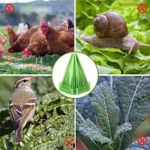 DIY Plant Growth Watch Cover Reusable Planting Tent Garden Yard Seedling Plastic Bell Box Plant Shield From Birds Frosted Snails
