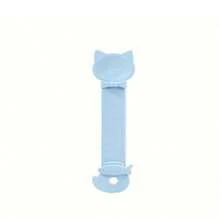 SHEIN1pc Easy To Squeeze Cat Snack Dispenser, Cat Bar Feeder, Cat Bar Squeeze Spoon, Long Handle Can Lick Wet Cat Food Feeder, Push Rod, Plastic Pet Snack Spoon - Multicolor - View 6