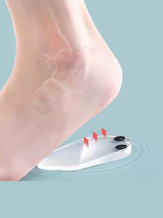 2pcs Heel Cushion Pad, PU Silicone Heel Cup To Protect Heel, Relieve Heel Pain And Bone Spur, Suitable For Sports Shoes