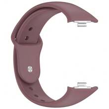 Weicher, komfortabler Silikonarmband kompatibel mit Redmi Watch 4/5 mit Metallstecker, einfarbig, kompatibel mit Xiaomi Band 8 Pro/9 Pro, Ersatz-Armband