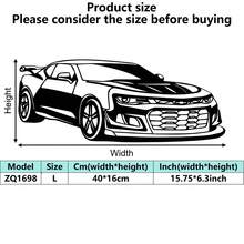 1pc Black Iron Hollow Wall Art, Abstract Geometric Pattern, Retro Car Design, Suitable For Wall Decor, Room Decor, Bedroom Decor, Home Decor - Multicolor - View 28