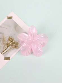 3pcs Summer Hawaiian Flower Hair Clips, Solid Color Hibiscus Hair Clips, Suitable For Fine Hair, Adorable Hair Clips, Suitable For Thick Hair, Tropical Beach Hair Accessories, Festival Gift For Girls Hair Claws Claw Clips Hair Jaw Clip Hair Clamps Hair Clutch Hair Catcher Clip