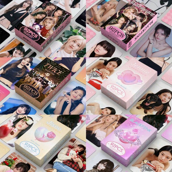 bandai Banpresto 60pcs Cards + 32pcs Stickers Packaging High Definition Lomo Anime Peripheral Cards Gifts, Halloween Gifts, Christmas Gifts