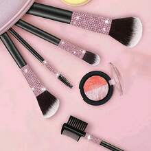 1pc Cross-Border 3mm DIY Diamond Sticker, Self-Adhesive Bright Crystal Car Decorative Sticker, Hand-Decorated Car Diamond Sticker Female - White - View 8