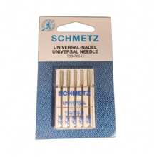 5pcs SCHMETZ Universal (130/705 H) Household Sewing Machine Needles 70/10, 80/12, 90/14