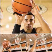 1pc Basketball Shooting Posture Corrector, Basketball Training Supplies, Shot Correction Tool, 3-Point Shooting Accuracy Assist Equipment, Outdoor Sports Team Basketball Accessory - Black - View 7