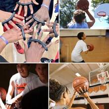 1pc Basketball Shooting Posture Corrector, Basketball Training Supplies, Shot Correction Tool, 3-Point Shooting Accuracy Assist Equipment, Outdoor Sports Team Basketball Accessory - Black - View 9