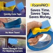 1 Set Of Three Pieces With Three Sizes Adhesive Tape Cutter, Tape Packer, Tape Divider, Speed Upthe Efficiency Of The Work, Small Tape Cutter, Painter's Tape DIY Painting Accessories
