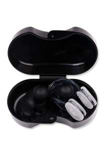 Precision Silicone Nose Clip For Swimming And Diving - Anti-Choking, Firm Fit, Black - 1 Box, Sports Training, No Falling Off, Nose Congestion, Beach Essentials, Beach Accessories, Pool Float