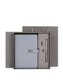 Spersonalizowany zestaw prezentowy A5 do biura i spotkań biznesowych z klamrą, można nadrukować logo - zawiera zestaw prezentowy do notatników, pamiątki korporacyjne, artykuły szkolne, powrót do szkoły, wielofunkcyjne, ozdobne, wielokrotnego użytku, nowoczesne, kolorowe, słodkie, zabytkowe, kreskówkowe, kawaii, niestandardowe, spersonalizowane, wyjątkowe, dostosowane, pracownicy, klienci, studenci, do biznesu/pracy/biura, do szkoły