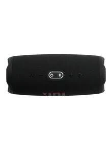Altavoz portátil Bluetooth CHARGE 5, IP67 resistente al agua y al polvo, 20 horas de tiempo de reproducción, refuerzo de graves, batería externa con salida USB, JBL PartyBoost para fiestas en la piscina y camping al aire libre - Negro - Ver 5