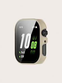 1pc Solid Color Unisex Semi-Enclosed PC Watch Case + Screen Protector All-In-One Smart Watch Protective Case Suitable For Honor Choice Rossini Smart Watch 2i, Suitable For All-Day Wear - For Rossini 2i - View 7