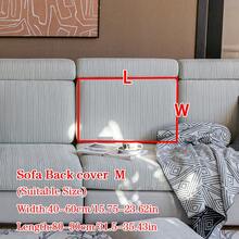1 件柔软毛绒提花防滑沙发垫套，防水现代风格，亲肤防宠物，适合 L 型沙发和 1/2/3/4 座沙发，四季皆宜 - 淺灰色 - 查看 16