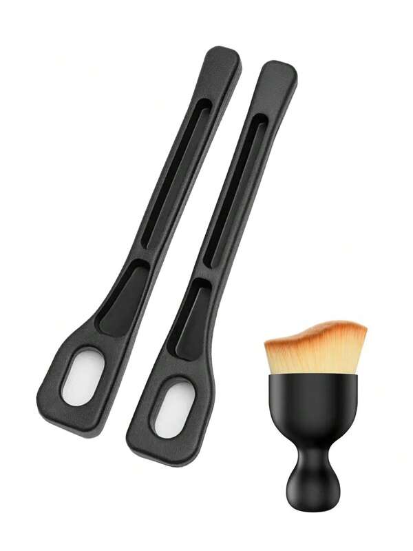 1/2pcs Car Seat Gap Filler, Car Brush, With Seat Belt Hole, General Motors Seat Gap Plug, Filling The Gap Between The Seat And Console For Women Storage Organizer Travel Essentials Back To School Dormitory Storage Fall Decor