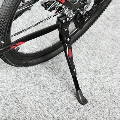 Mountain Bike Kick Stand Adjustable Road Bicycle Rear Side Kickstand Rubber Foot