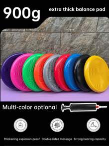 Premium Balance Ball Set mit Pumpe - Extra dickes Anti-Burst-Design, doppelt strukturierte Oberfläche (Griff+Massage) für Rumpftraining, Yoga, Pilates & Knöchelstärkung Fitnessaccessoires, Sport, Fitnessstudio, Heimtraining, Pilates, Yoga, Heimtraining