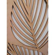 LaserKris Decorative Radiator Screen – Perforated MDF Panel (3mm Thick, 620x600mm) – L9 Pattern Design - Unprimed - View 6