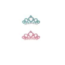 1/5pcs Faux Pearl Crown Pet Hair Clips - Stylish Crown Shape Bows For Dogs And Cats - Grooming Supplies And Accessories .