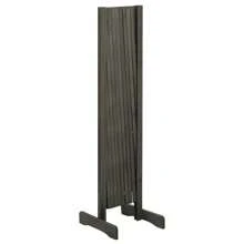 vidaXL Garten-Rankzaun Grau 180x100 cm Massivholz Tanne