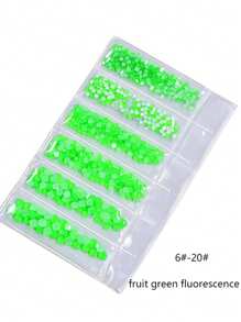 1728 Pcs Flat Back Crystal Glass Nail Art Rhinestones. 4#-12# 6 Sizes Mix DIY Decorations For Nails, Clothes, Bags, Hair Accessories, Cars, Beddings, Pendants, Etc. Suitable For Teenage Girls, Women Nail Art, Eye Makeup, Face Stickers, Jewelry Decoration Flat Back Rhinestones. 6 Bags Of Crystal Glass Flat Back Rhinestones. Nail Charms Nail Gems Nail Supplies