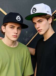 5pcs/Set Customizable Hip-Hop Caps - Made Of Breathable Polyester, Adjustable Buckle Closure - Customize Your Own Logo Or Image For Weddings, Bridesmaids, Truckers, Festivals And DIY Gifts - Fantasy Themed, Washable, Valentines Gift Ideas | Customizable Flat-Brimmed Caps