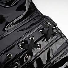 1pc Women's Zipper Front Shaping , Waist Cincher Corset Style Shapewear, Short Torso Slimming Outerwear, Suitable For Everyday Wear Women Corset Belt For Dress,Waist Trainer Waist-Shaping For Cinched Waist And Tummy Control