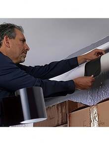 400% More Waterproof Flexible Tape - Maximum Waterproofing Capability, Super Rubber, Suitable For Indoor & Outdoor Use, Great For Home, RV, Roofs, Pipes, Pools - Black/White, Optional Clear, Waterproof Tape Xs60 - Multicolor - View 8
