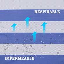 Patio Lounge Chair & Swing Chair - 藍白色 - 查看 6