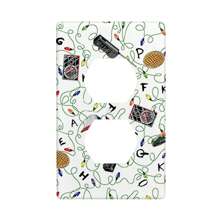 1 Pc Wall Switch Plates Wall Outlet Cover Plate Switch Cover Unbreakable Polycarbonate Thermoplastic For Bedroom Room Decoration