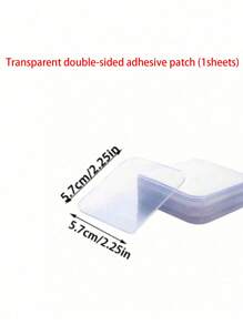 3/1 Piece Of Nano Adhesive Tape, Transparent Adhesive Tape, Transparent Adhesive Tape, Double-Sided Non-Permeable Adhesive, Reusable Strong Tape, Multi-Purpose Detachable And Washable Transparent Nano Tape, Suitable For Home/Office/Car Adhesive Items, Most Suitable For Home Decoration Tools, Non-Destructive Stickers, Wall Stickers Back To School