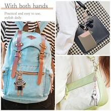 2 piezas hebilla de gancho con cordón retráctil, cuerda retráctil multifuncional para colgar bolsos, llaveros, simple y práctico, adecuado para usar a diario