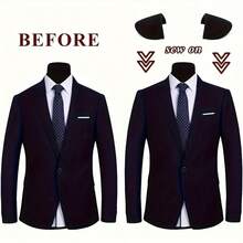 1/2/3/4 Pairs Sponge Shoulder Pads Set, Suit Jacket Shaping, Clothing Alteration Accessory, Unisex - Multicolor - View 5