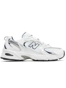 New Balance 530 White Silver Navy MR530SG Men Fashion Sneakers New Vintage-Spring Summer-Inspired Running Shoes, Shock-Absorbing Comfort, Gym To Streetwear-Back To School