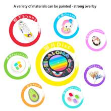 8 Colors Acrylic Markers, Marker Pens Coloring Set,Quick Drying, Fade Resistant,Perfect For Painting, Illustrations, Handcrafted Art,School Back-To-School Season For Coloring Books And Other DIY Projects,Suitable For Paper, Fabric, Wood, Rocks, Plastic, Glass, Ceramics, Pumpkins, Metal,Etc., Acrylic Paint Marker Pens For Students And Adults, Easter,Thanksgiving, Halloween, Christmas Gifts