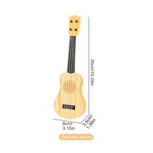Mini chitară muzicală de jucărie pentru copii, ukulele, instrument cu 4 coarde, cadouri, favoruri de petrecere, interactiv, distracție, educațional pentru începători