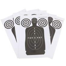 1 Pack Of 10 Shooting Target Papers For Shooting Practice