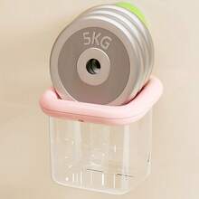 Suction Cup Toothbrush Storage Case Wall Hanging Without Drilling Face Towel Storage Box For Bathroom