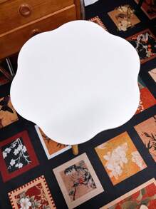1PCTea Table, Petal Shaped Sofa, Nordic Minimalist High Aesthetic Bedroom Table, Living Room Corner, Bedside Table, Small Round Table